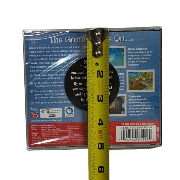 Disney New Groove Groove Center Windows CD-ROM computer game for kids brand new! - Picture 3 of 5